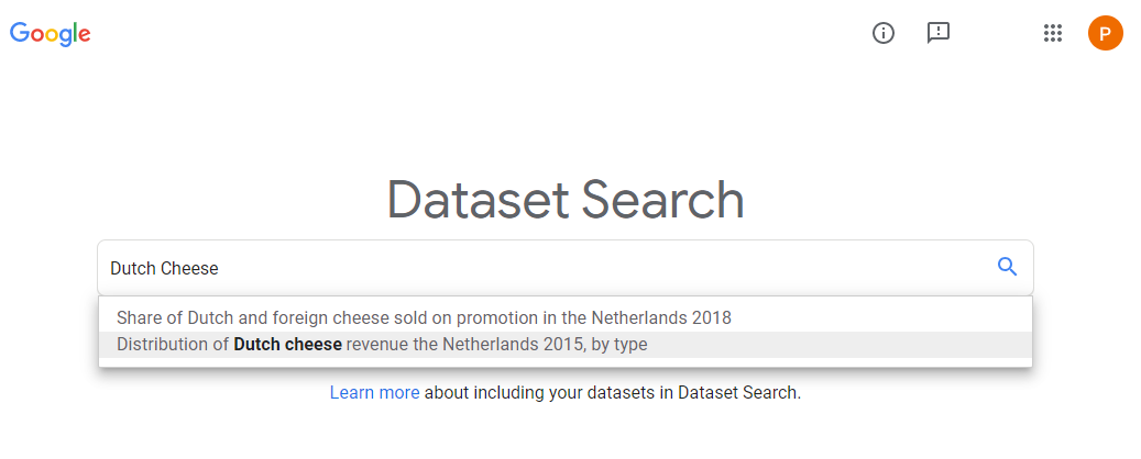 Google’s Dataset Search: Direct access to 25 million interesting datasets